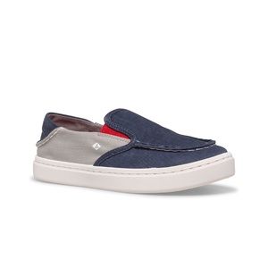 NIB Kids Navy Sperry Salty Jr. Slip-On Sneaker sz 6
